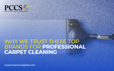 Why We Trust These Top Brands for Professional Carpet Cleaning