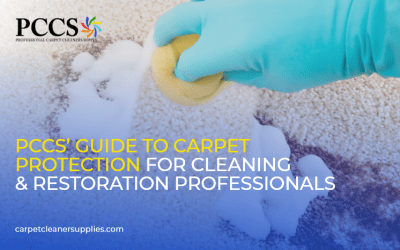 PCCS’ Guide to Carpet Protection for Cleaning & Restoration Professionals
